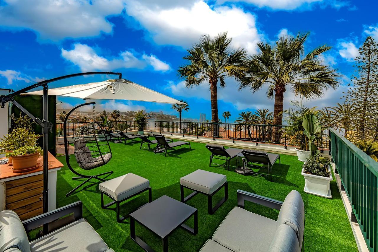 Апартаменты Terraza Con Vistas Al Teide 2 Пуэрто-де-ла-Крус Экстерьер фото