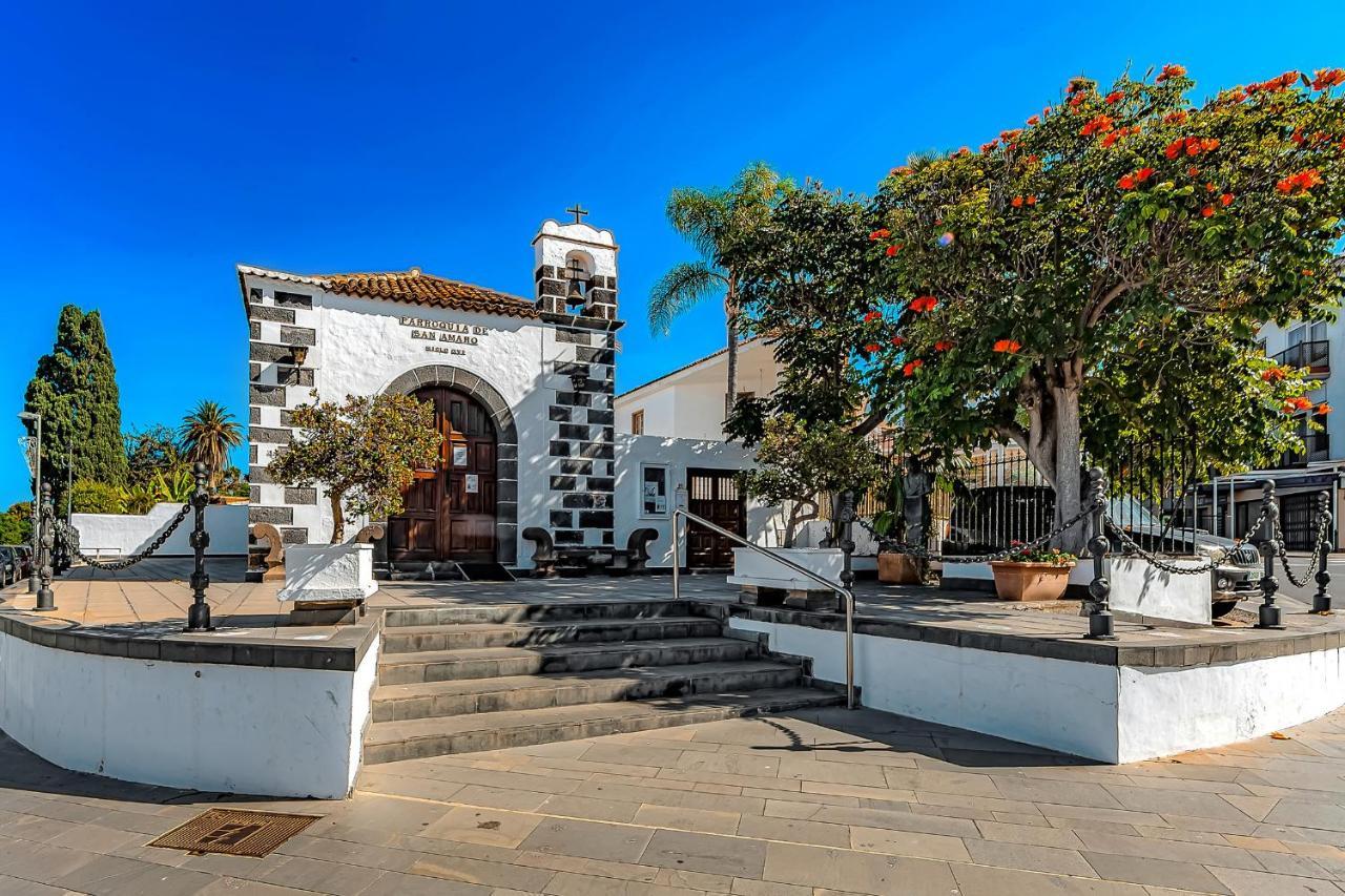 Апартаменты Terraza Con Vistas Al Teide 2 Пуэрто-де-ла-Крус Экстерьер фото